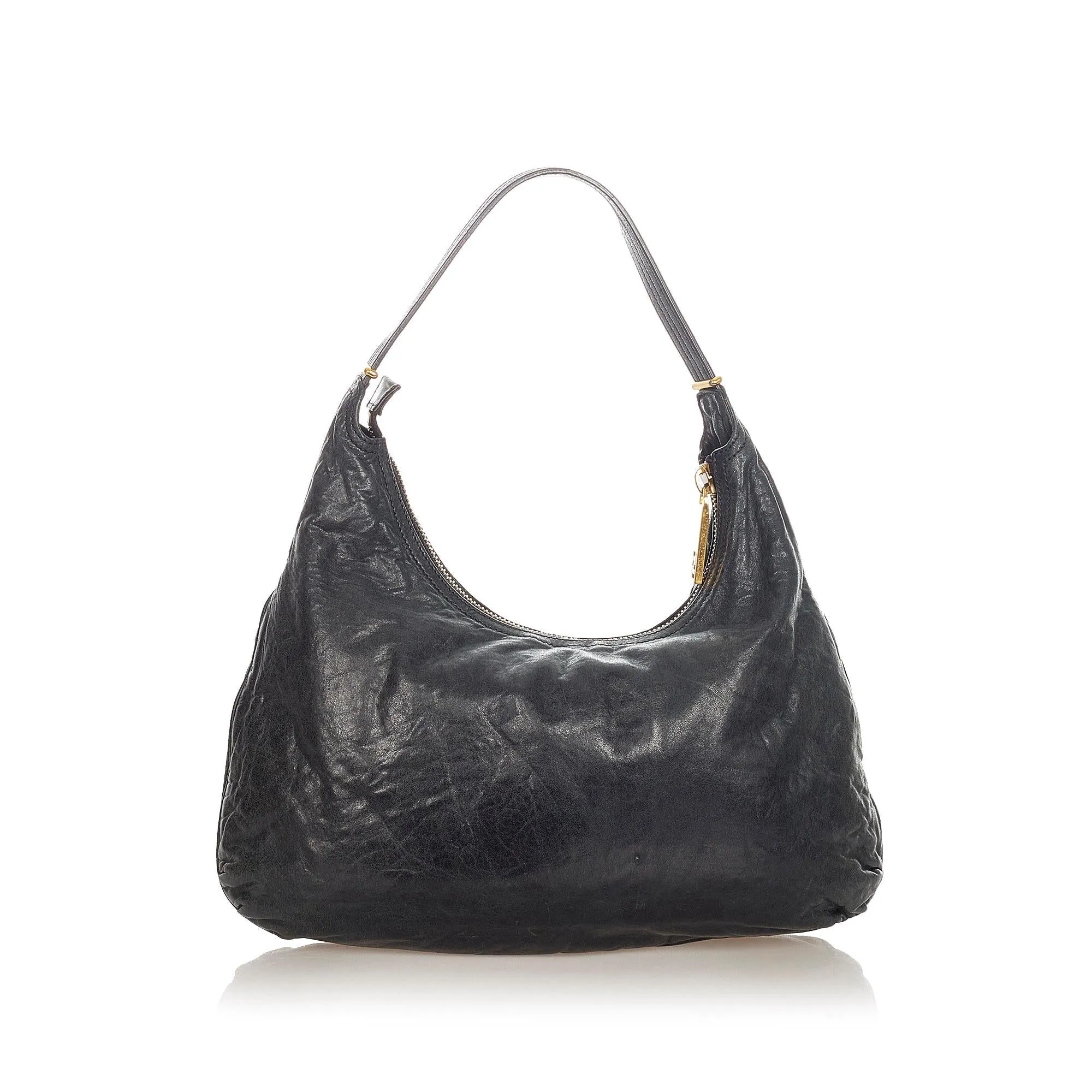 Fendi Leather Hobo Bag (SHG-22207)