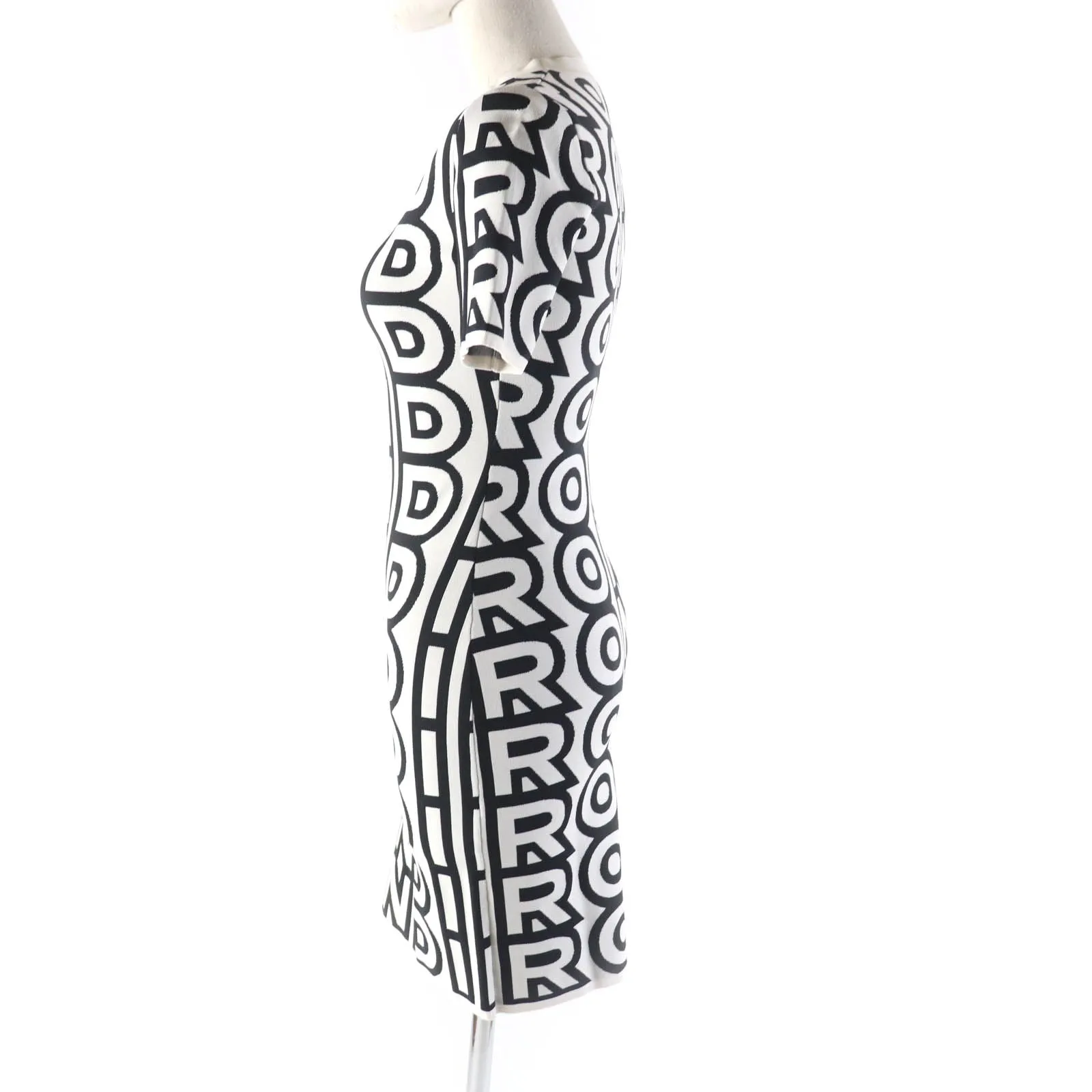 FENDI one piece FZD917 Nylon White black 36