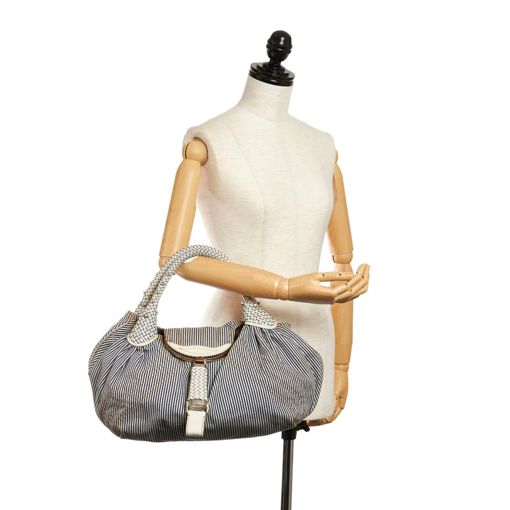 Fendi Spy Denim Handbag (SHG-29101)