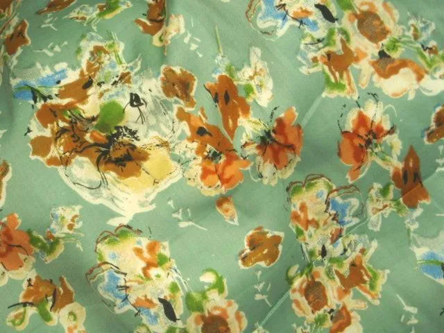 Floral Design 23 - Pure Cotton