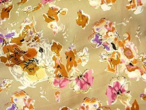 Floral Design 23 - Pure Cotton