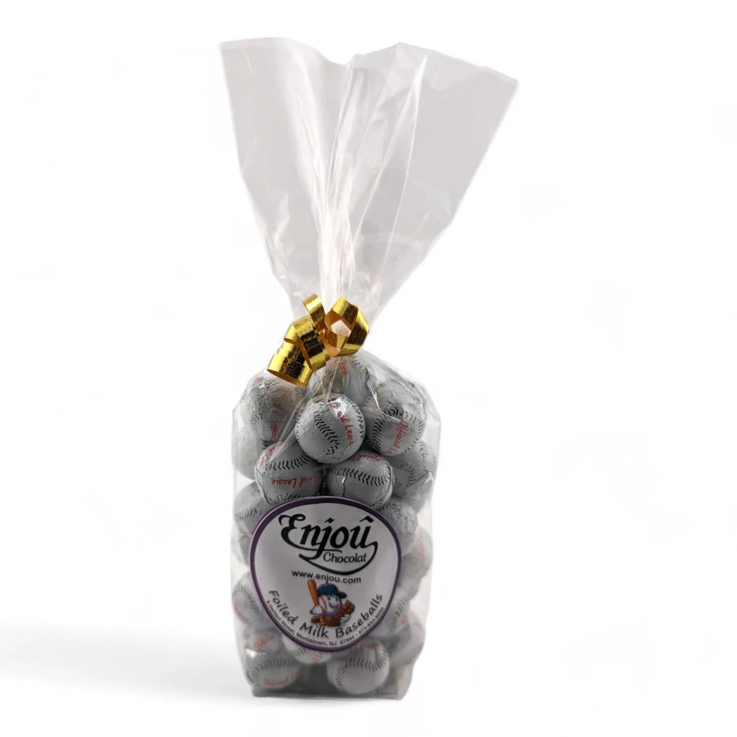 Foil Wrapped Milk Chocolate Sports Balls