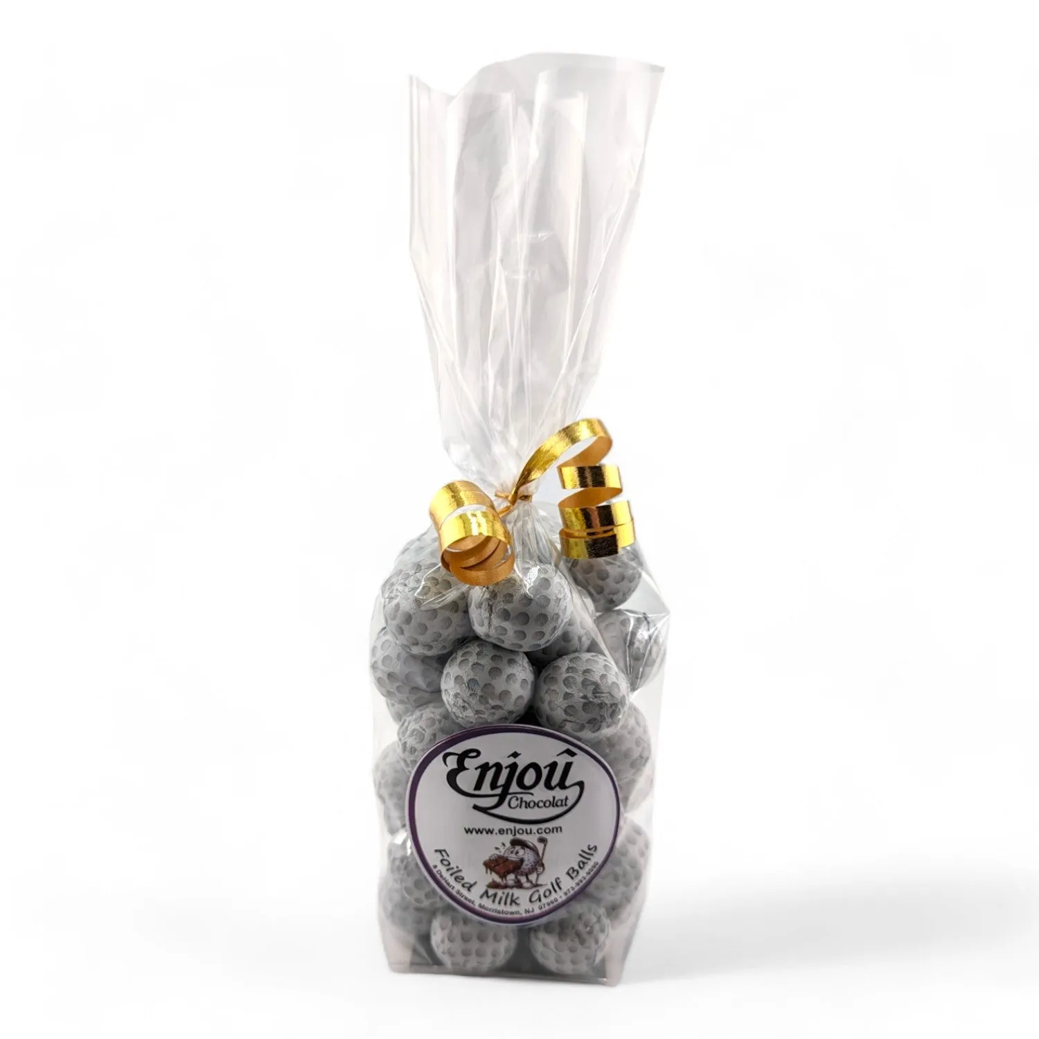 Foil Wrapped Milk Chocolate Sports Balls