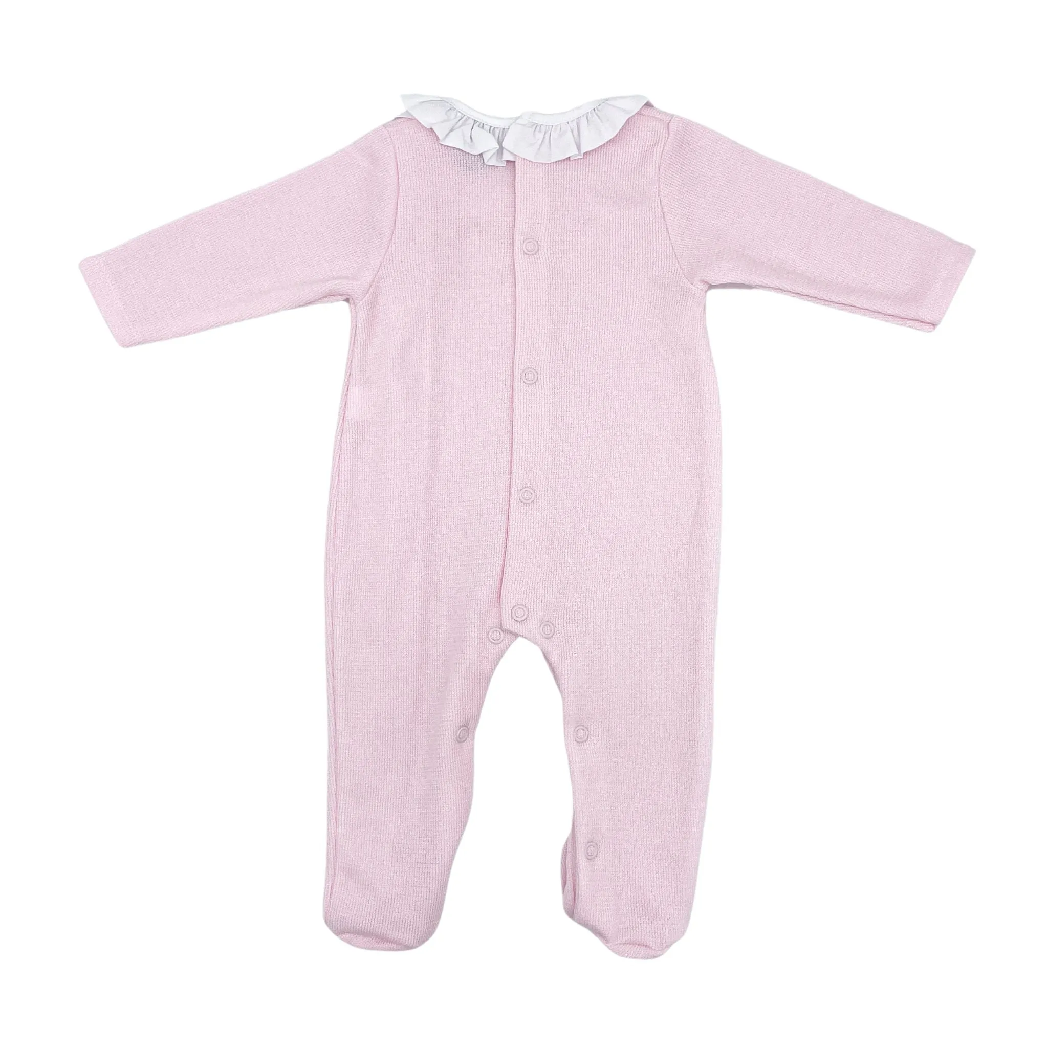 Girls Ruffle Detail Footie