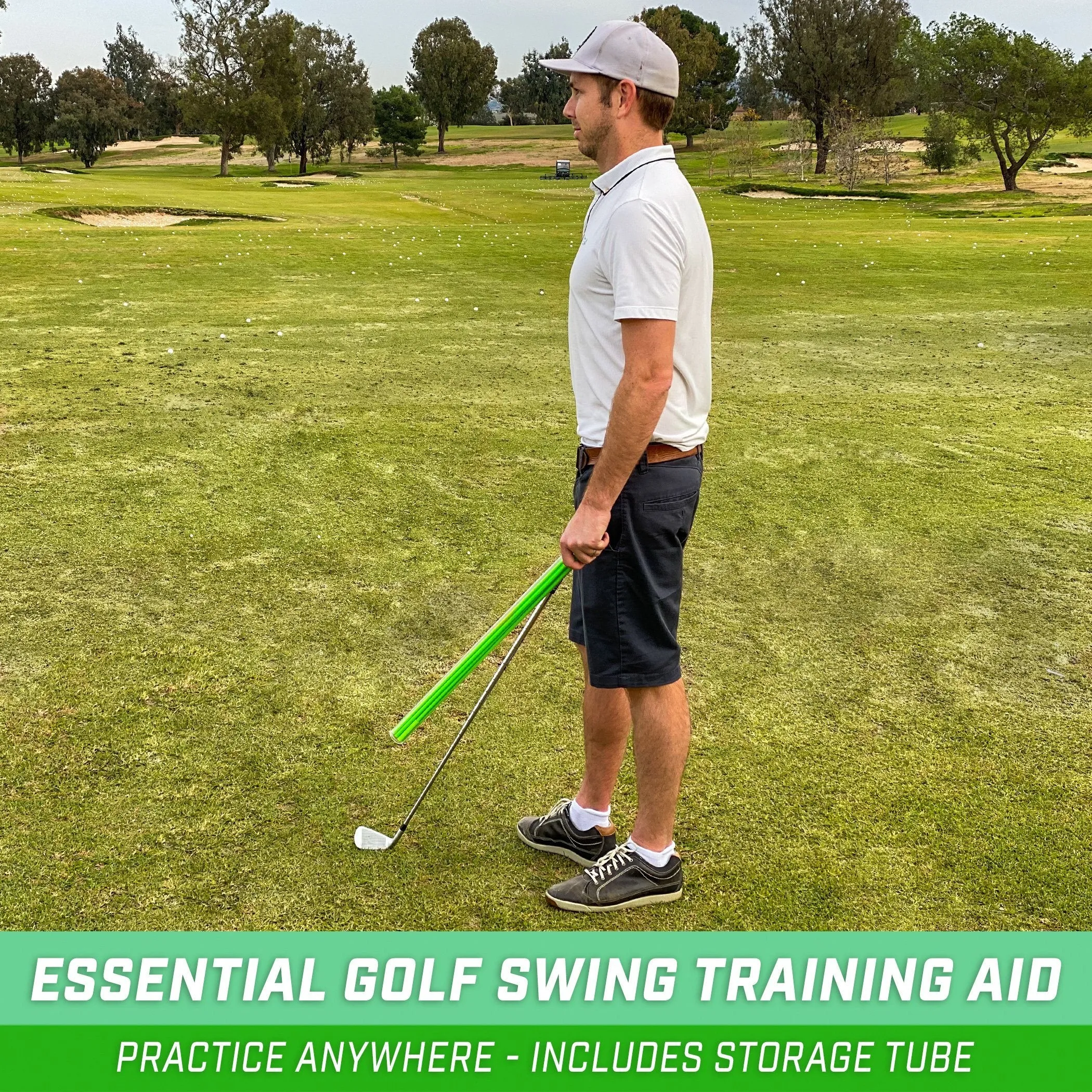 GoSports Golf Alignment Training Sticks - 48"