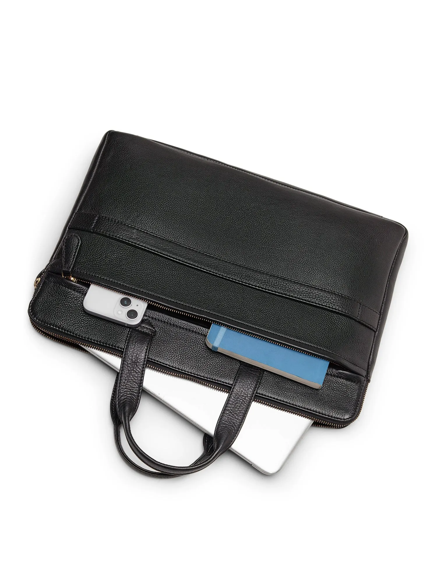 Grandir Leather Laptop Sleeve Bag