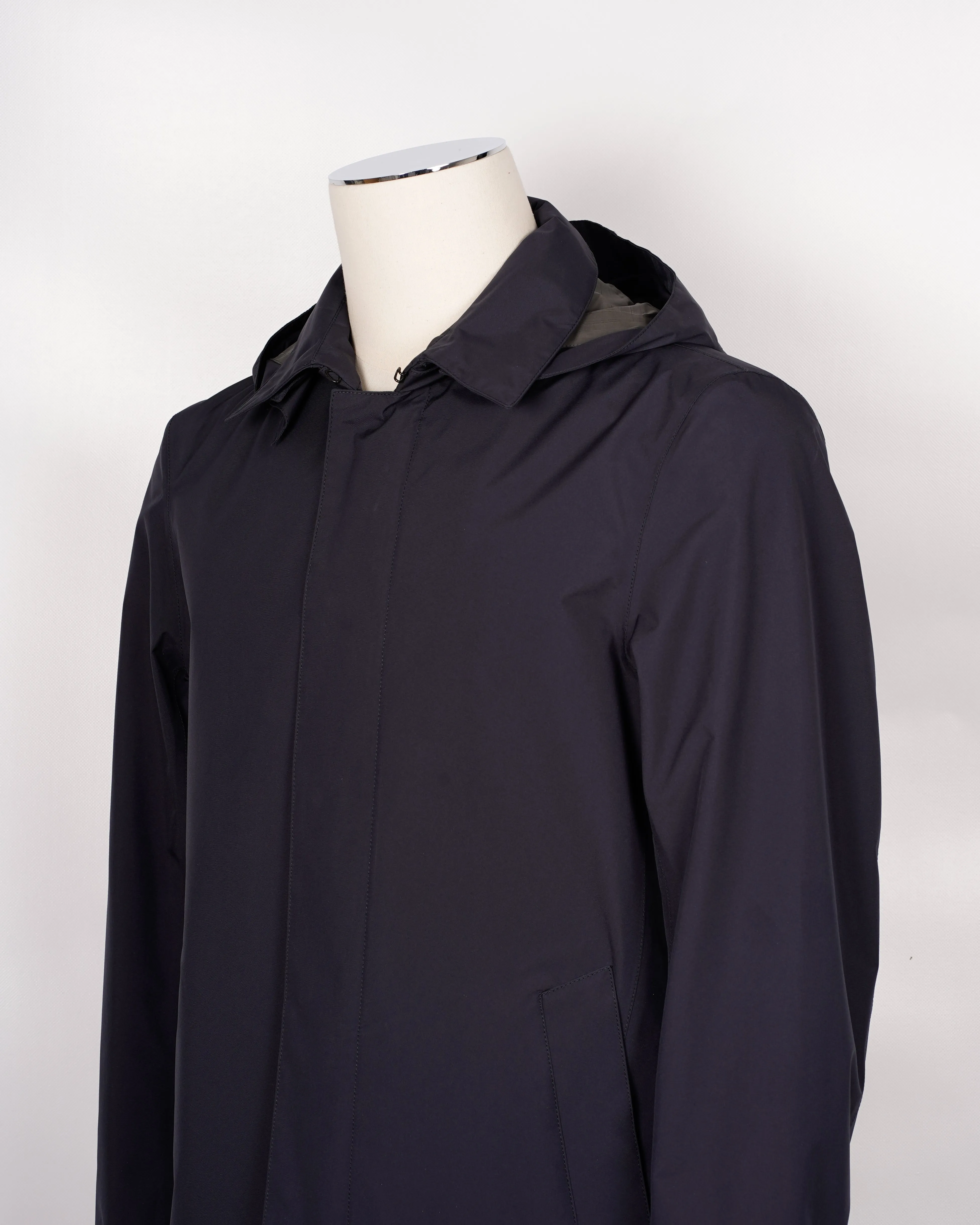 Herno Laminar Car Coat / Dark Blue