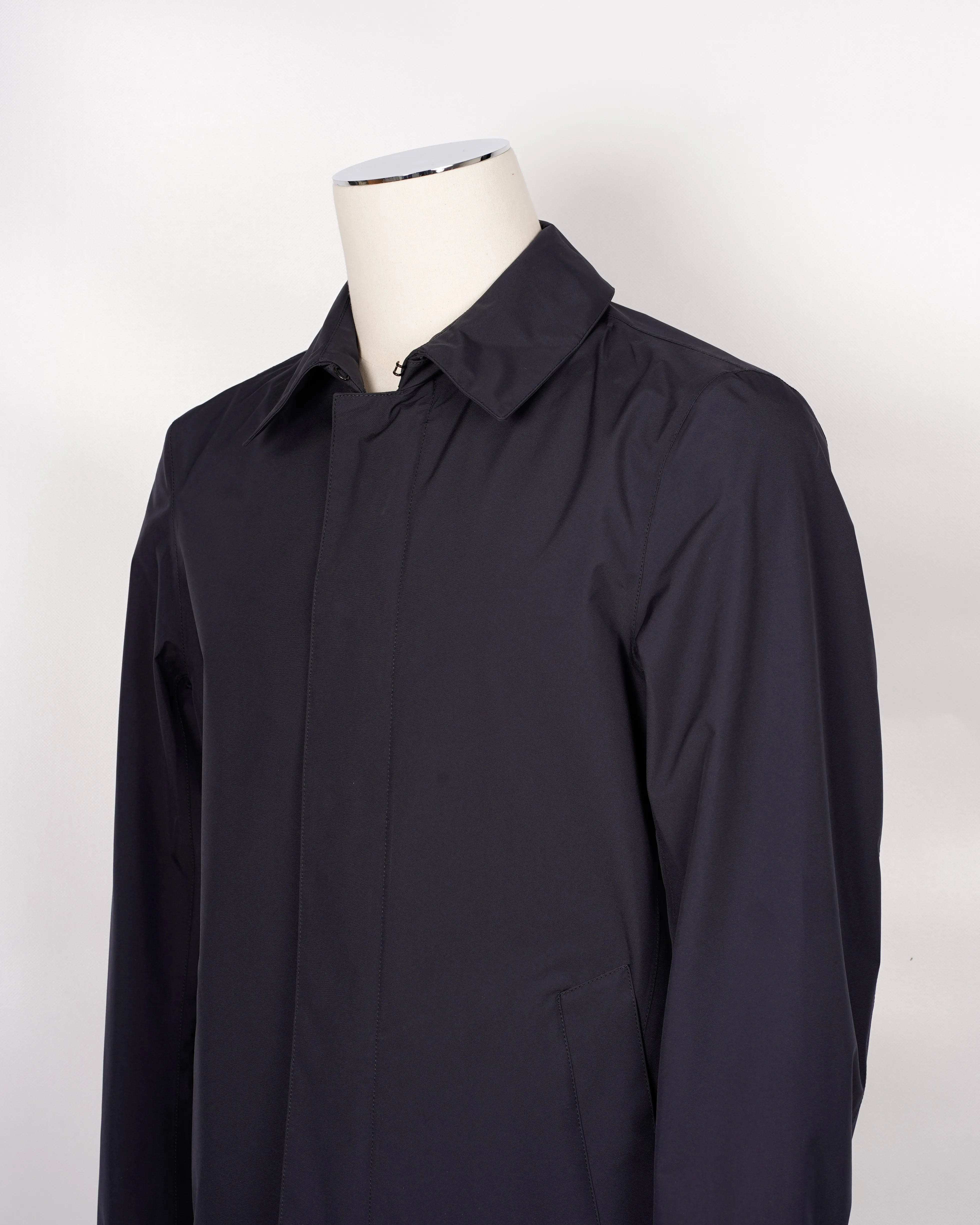 Herno Laminar Car Coat / Dark Blue