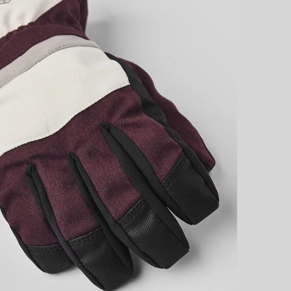 Hestra Atlas Gore-Tex Kids Ski Gloves - Bordeaux