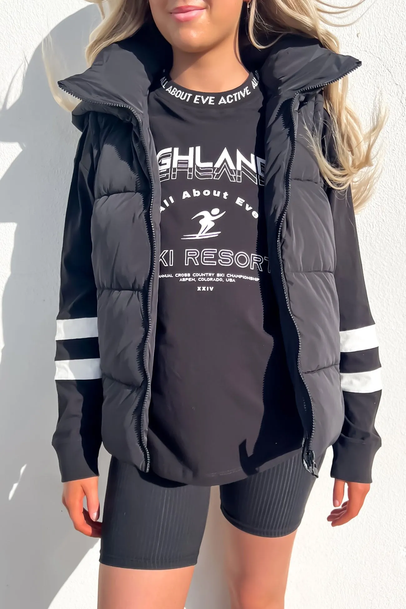 Highlands Long Sleeve Tee Black