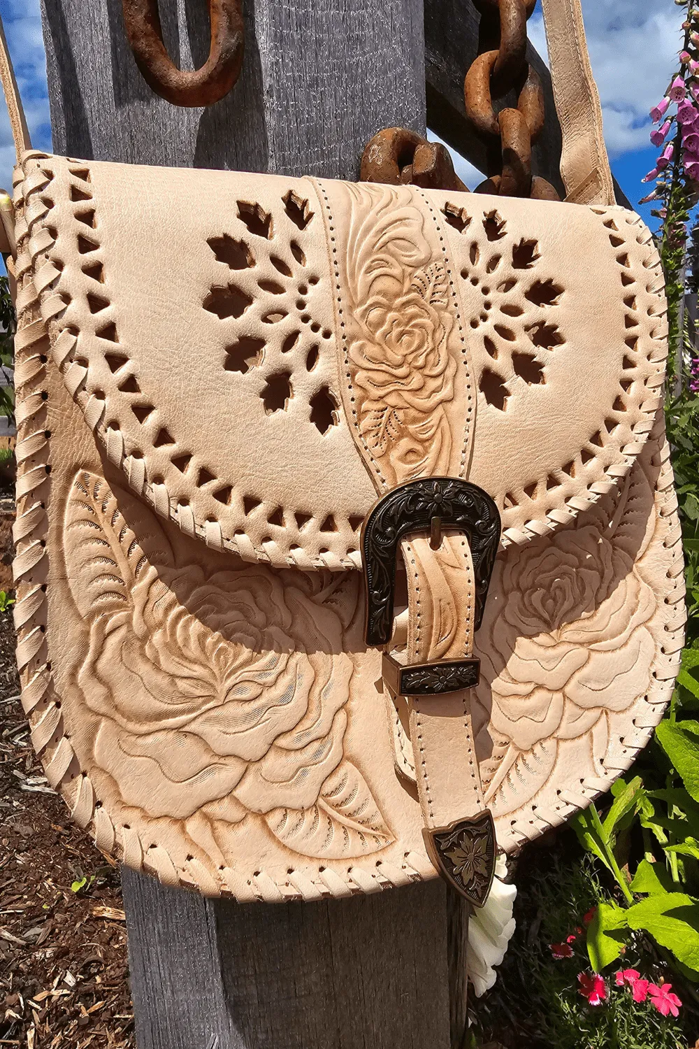 Isabelle Cross Body Bag - Natural