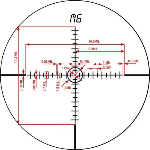 Konus Scope Konuspro El30 30mm - 4-16x44 10-changeable Reticle<