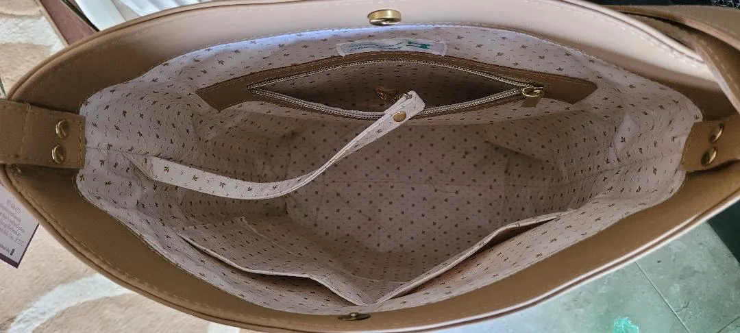 Lady's Leather Tote Bag