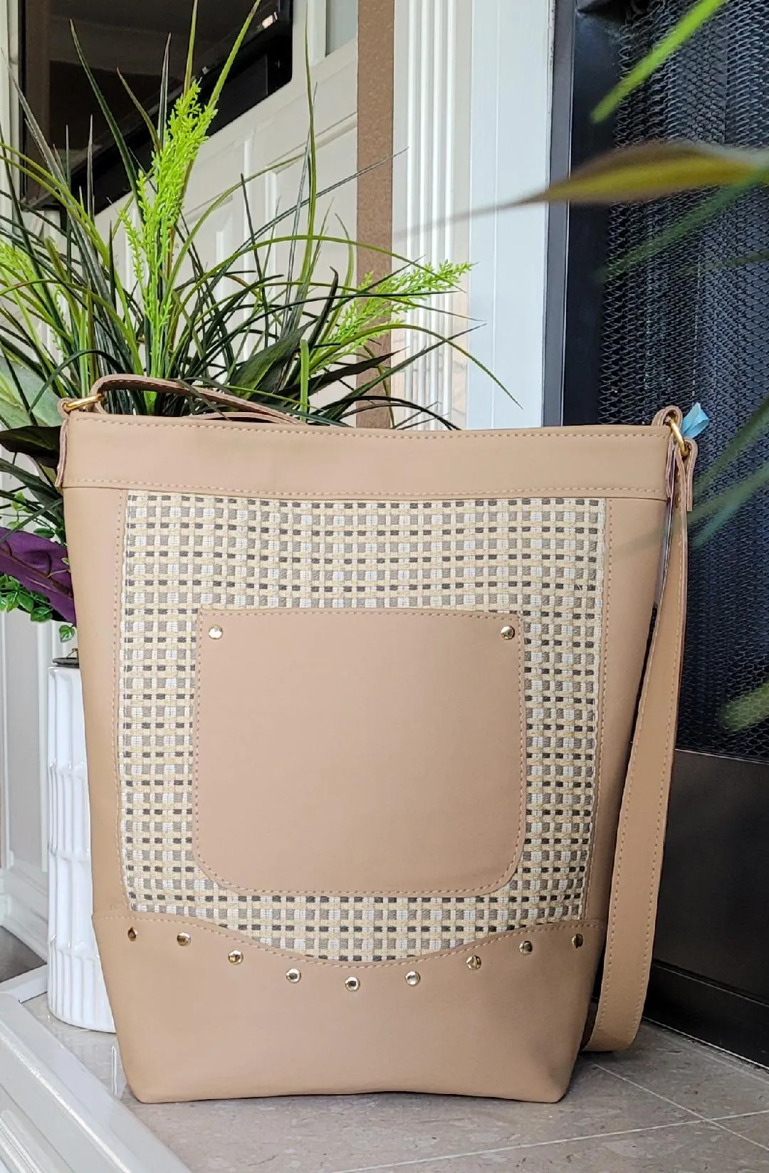 Lady's Leather Tote Bag