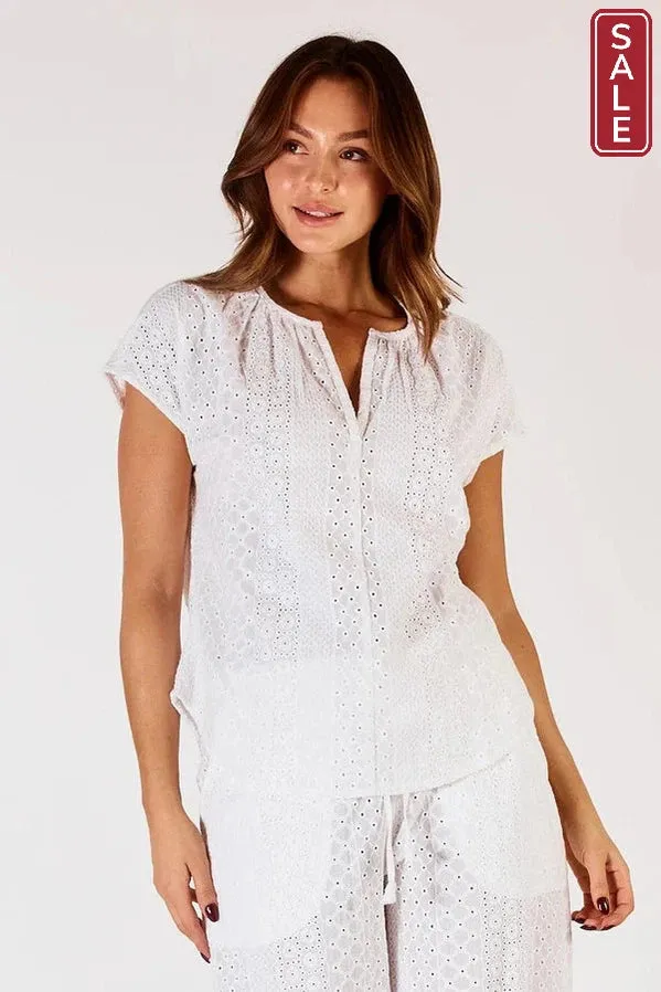 Laila Top white