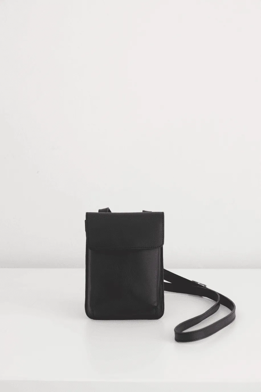 Leather crossbody bag - Rioja