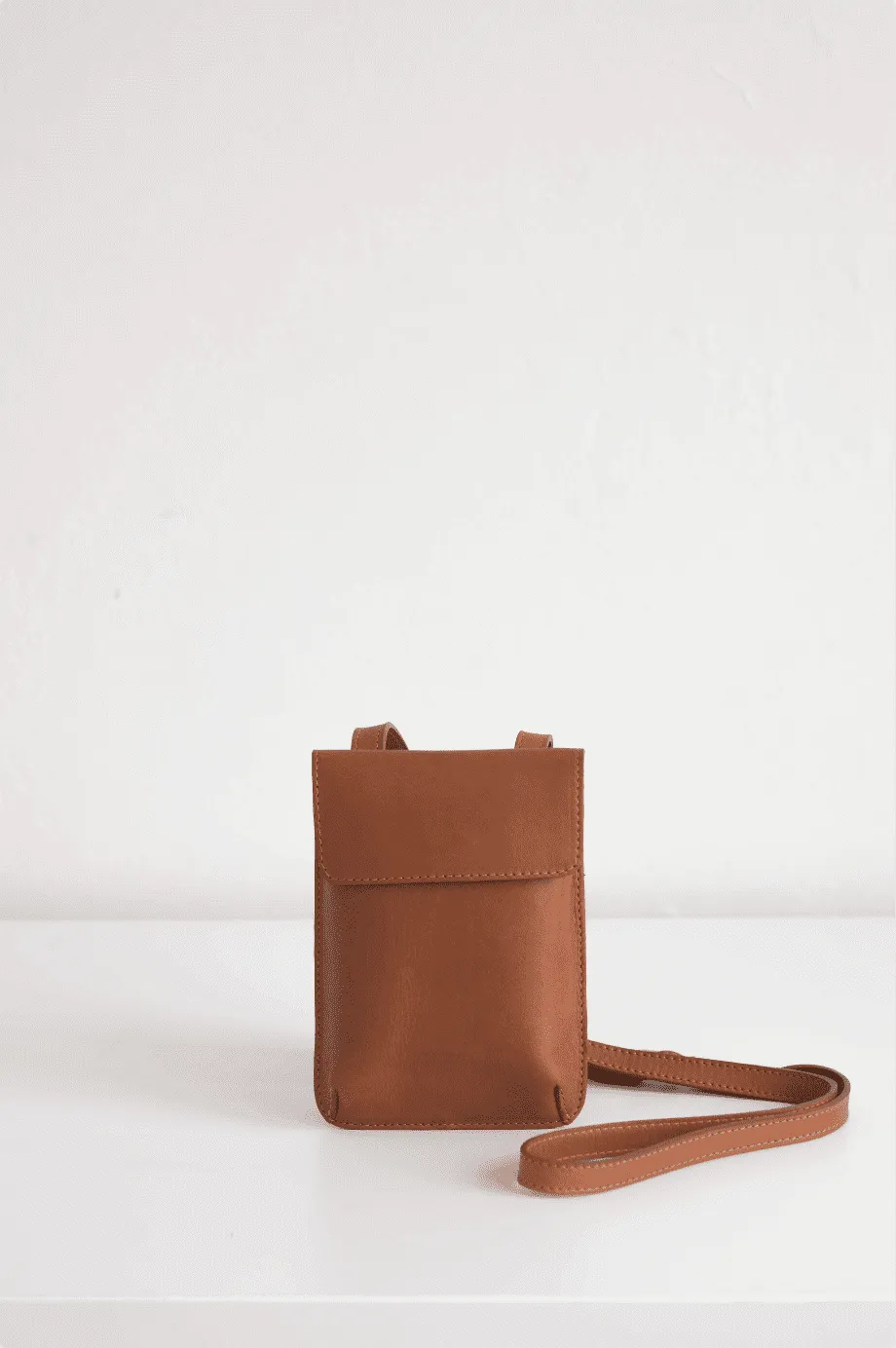 Leather crossbody bag - Rioja