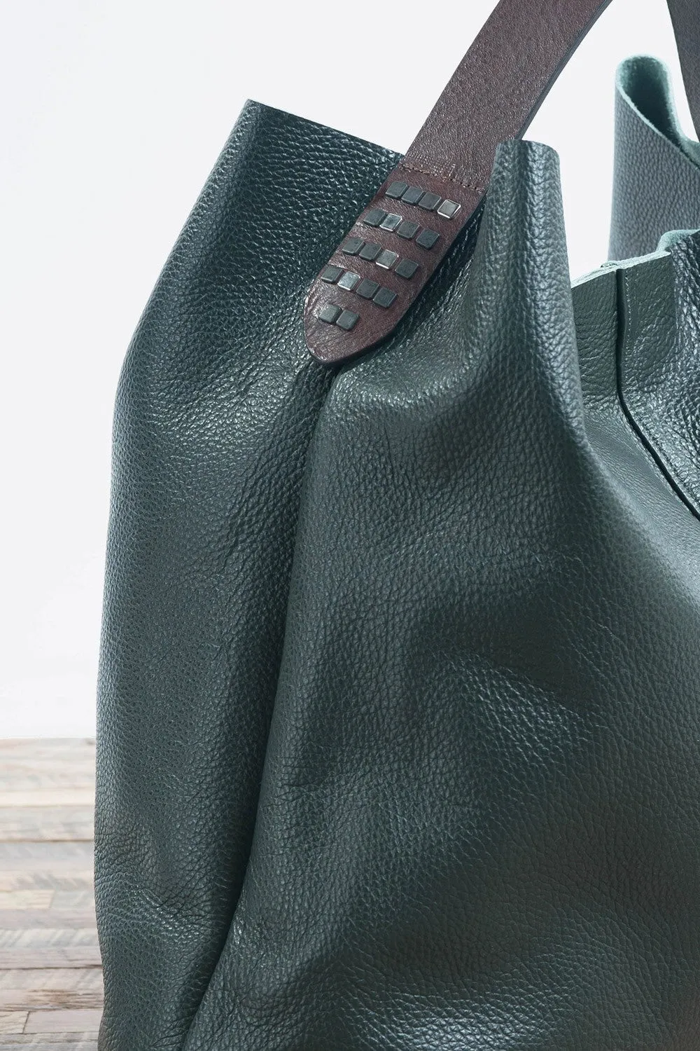 Leather Hobo Bag