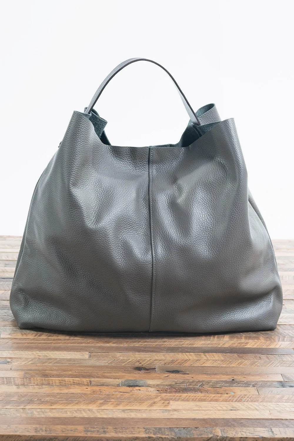 Leather Hobo Bag