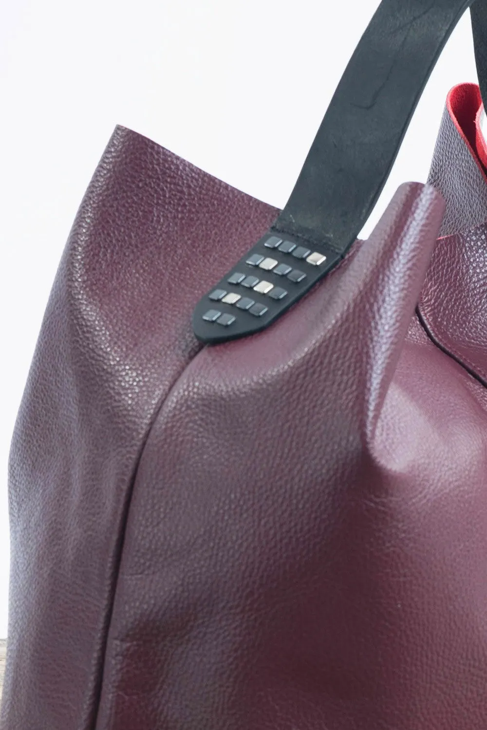 Leather Hobo Bag