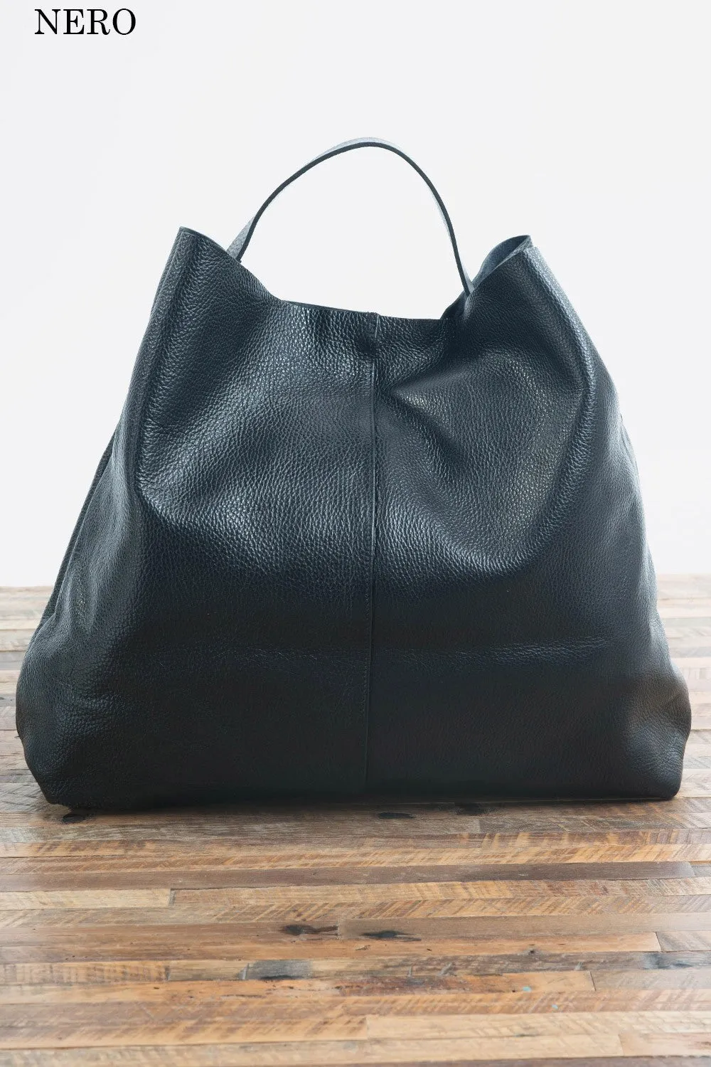 Leather Hobo Bag