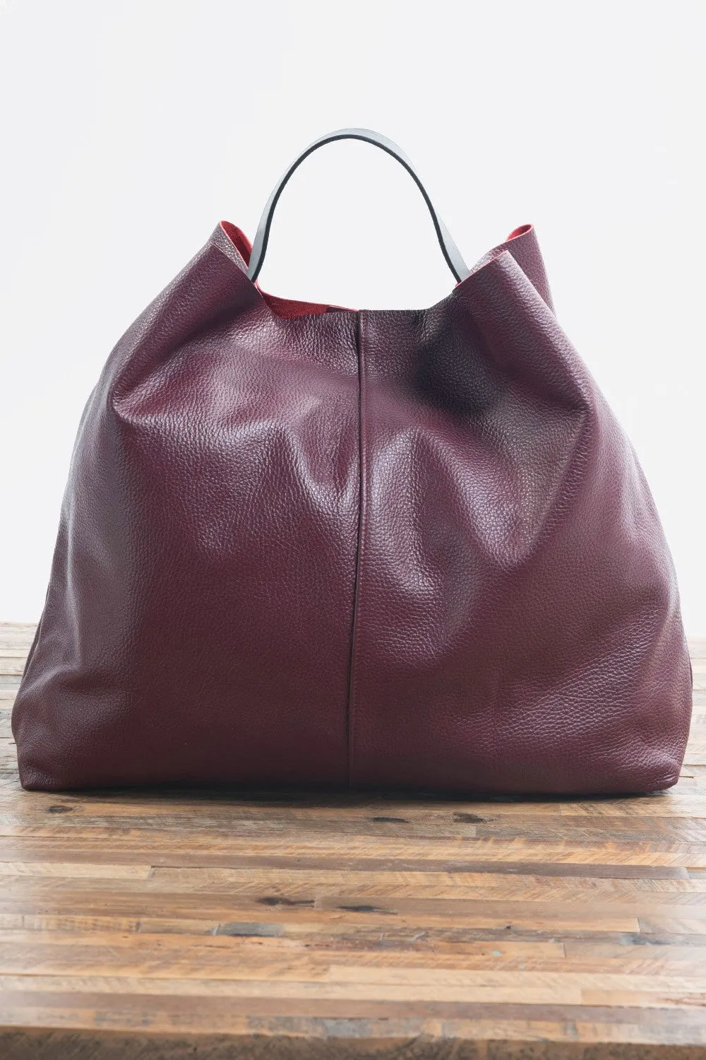 Leather Hobo Bag