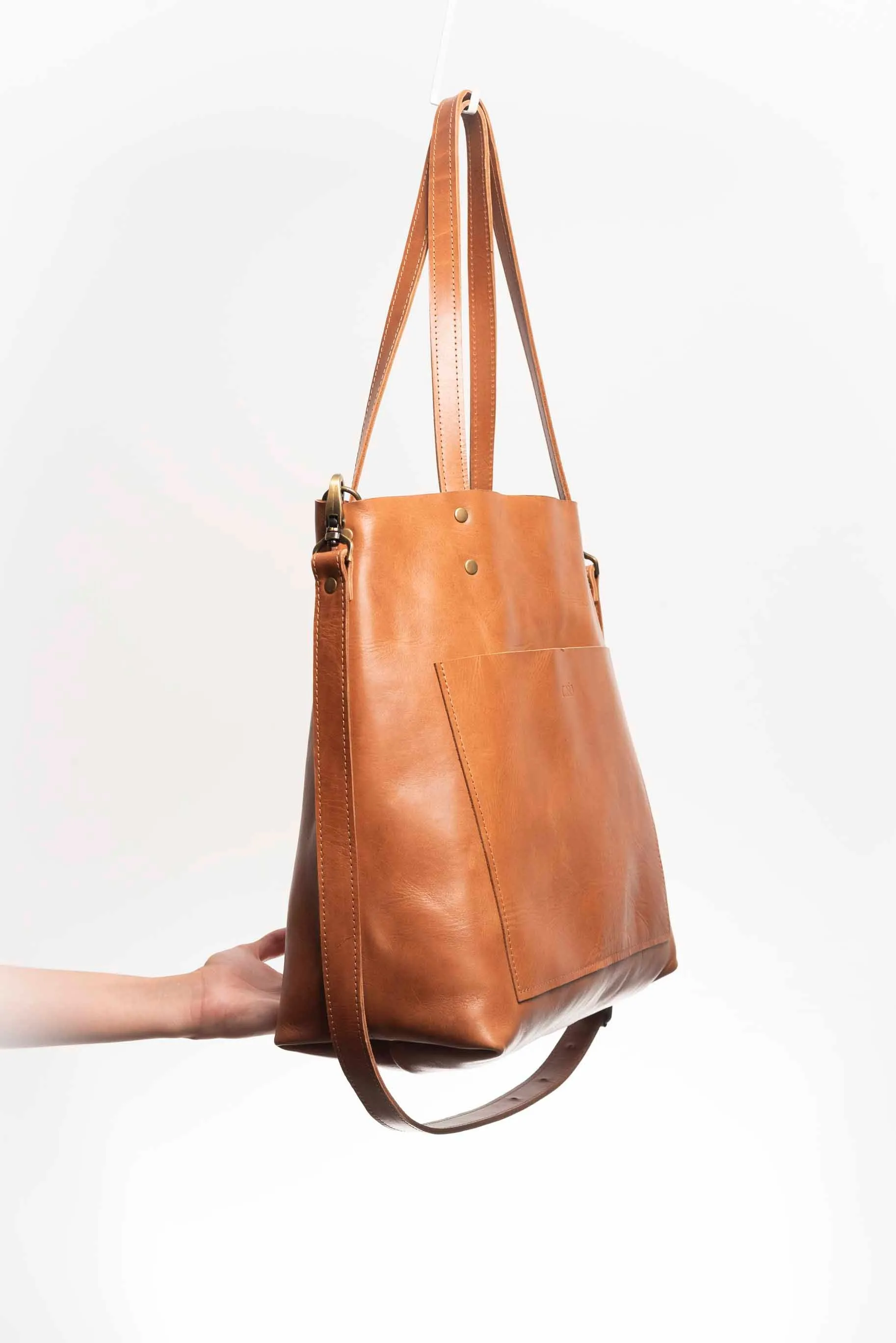 Leather tote bag - Estepa