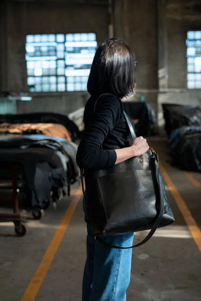 Leather tote bag - Estepa