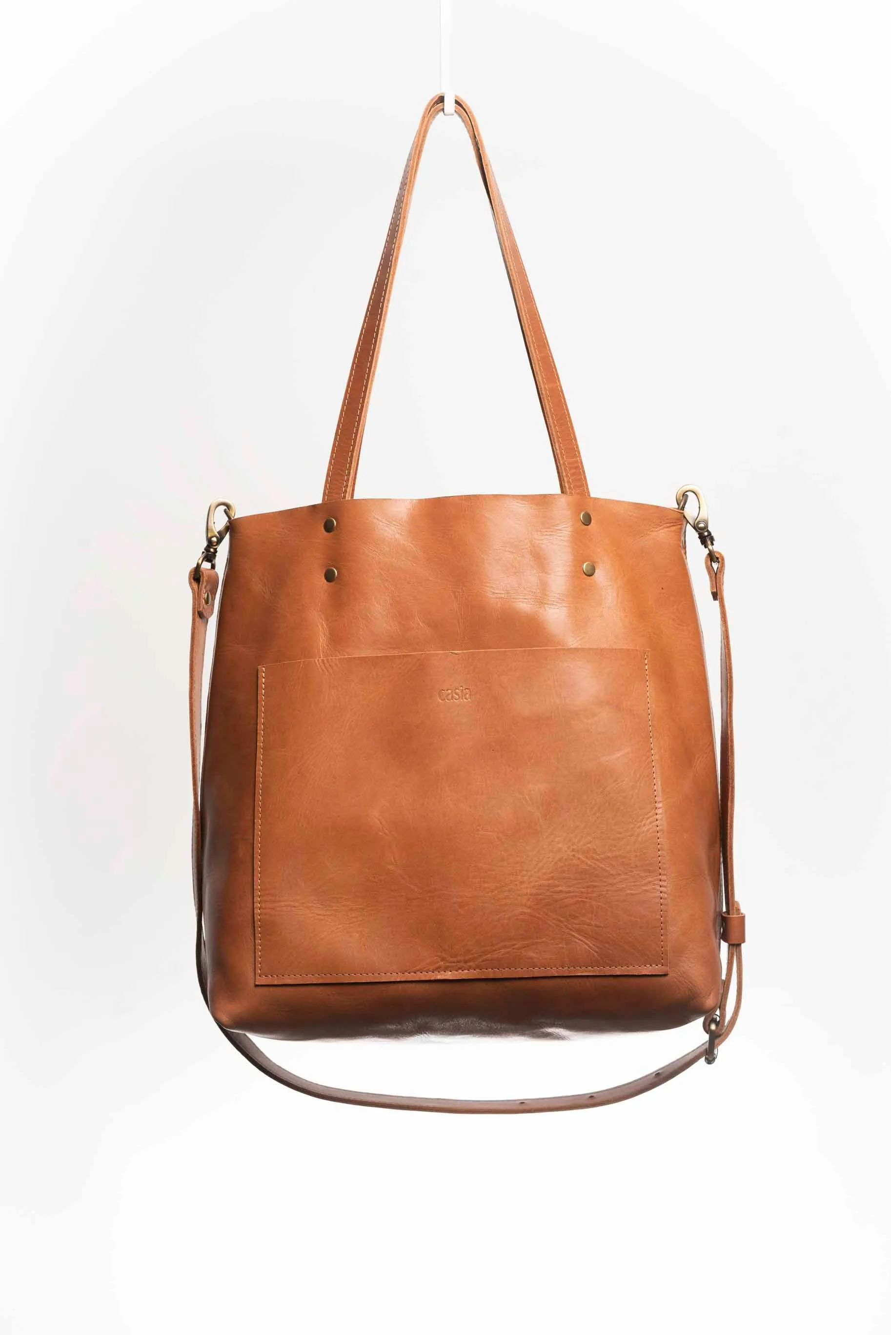 Leather tote bag - Estepa