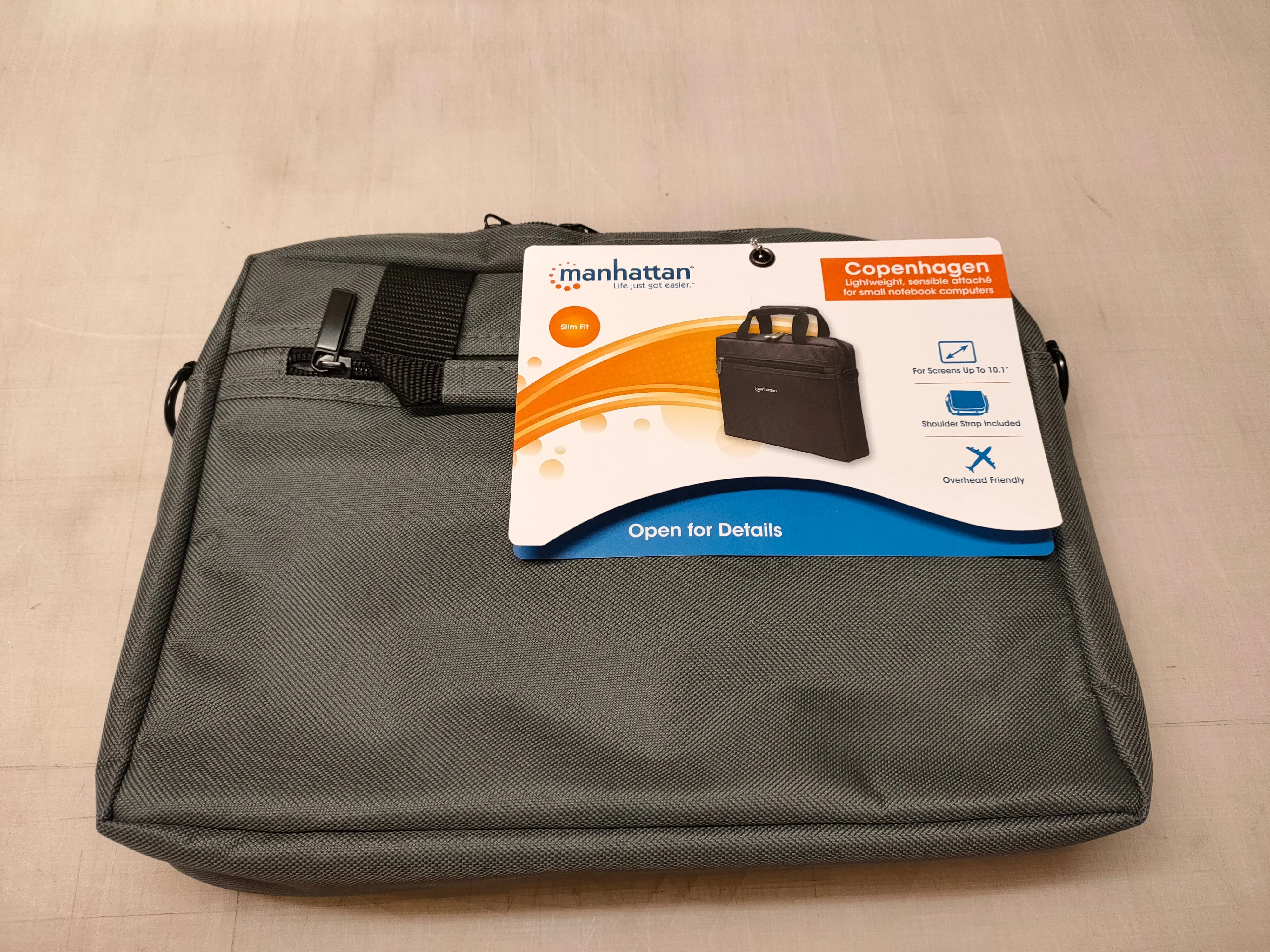Manhattan Copenhagen 10.1" Slim Notebook Bag