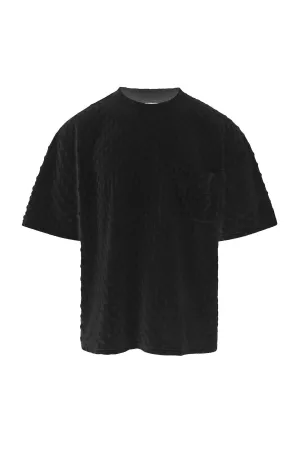 Marley Dimple Velvet Short Sleeve