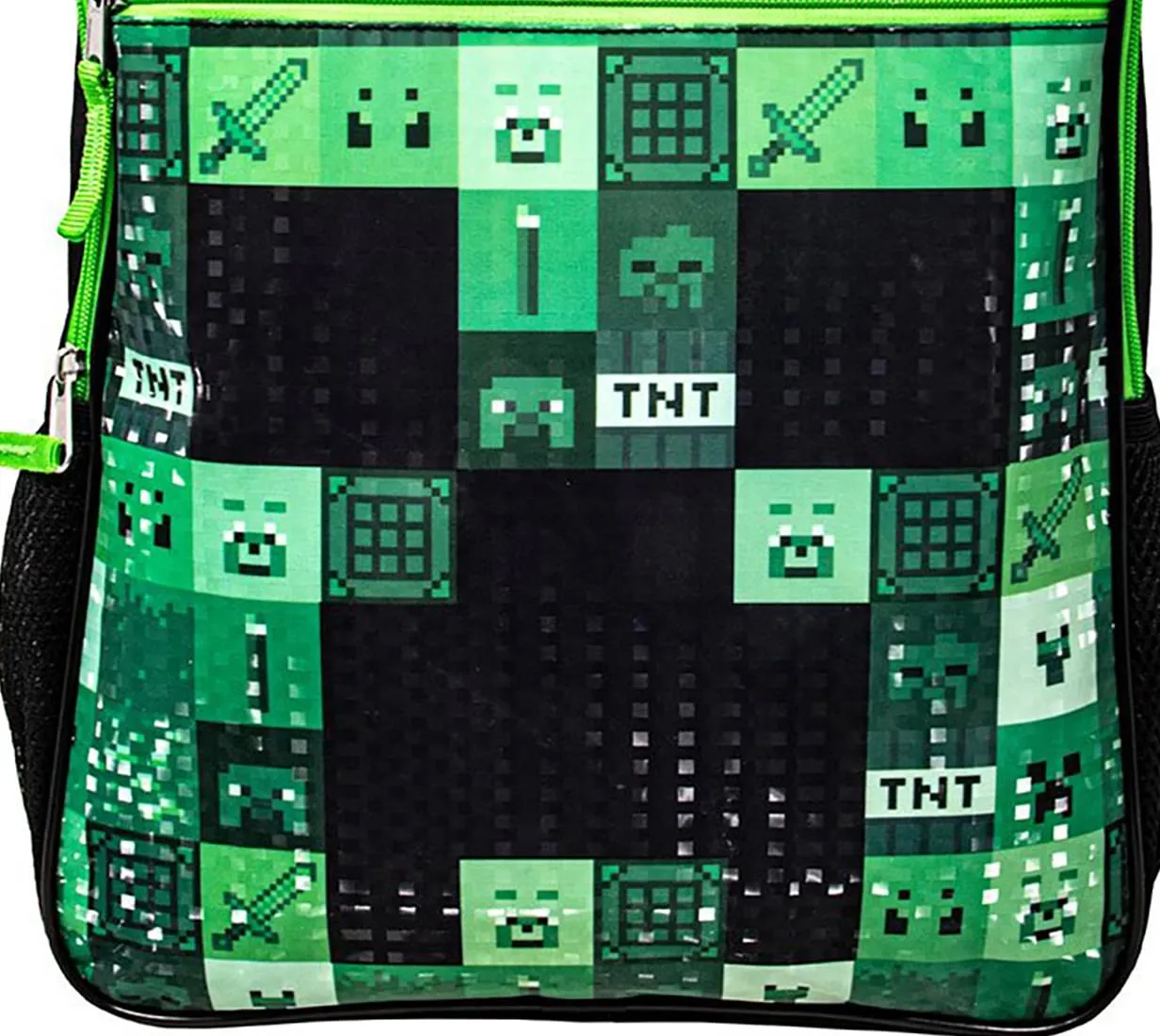 Minecraft TNT Creeper 16 Inch Kids Backpack