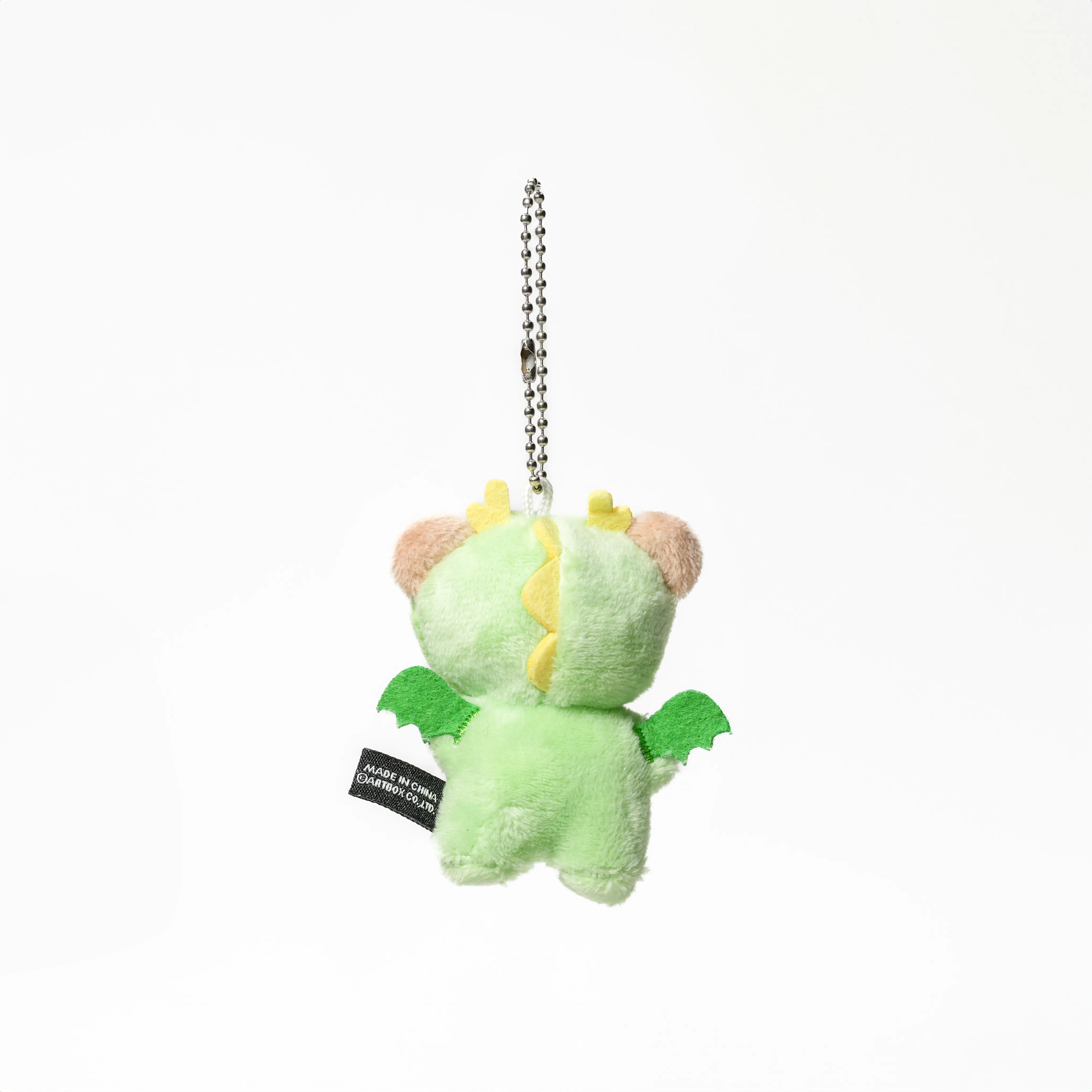 Mini Keyring Green Dragon Costume Bear