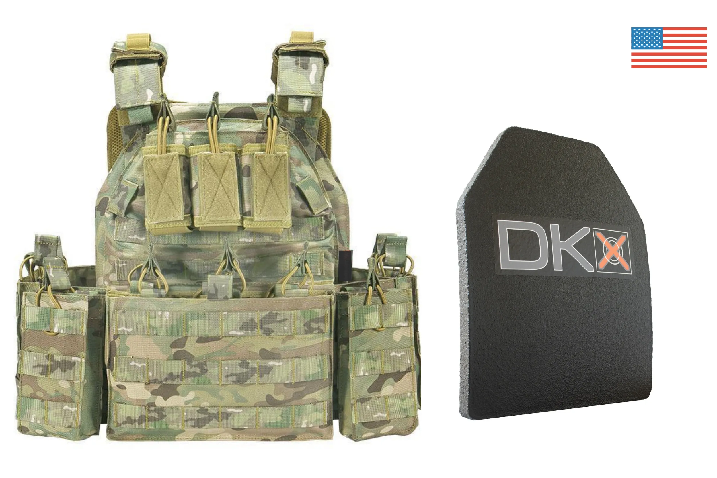 Mission Critical Plate Carrier / Level III  Armor Combo