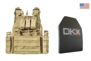 Mission Critical Plate Carrier / Level III  Armor Combo
