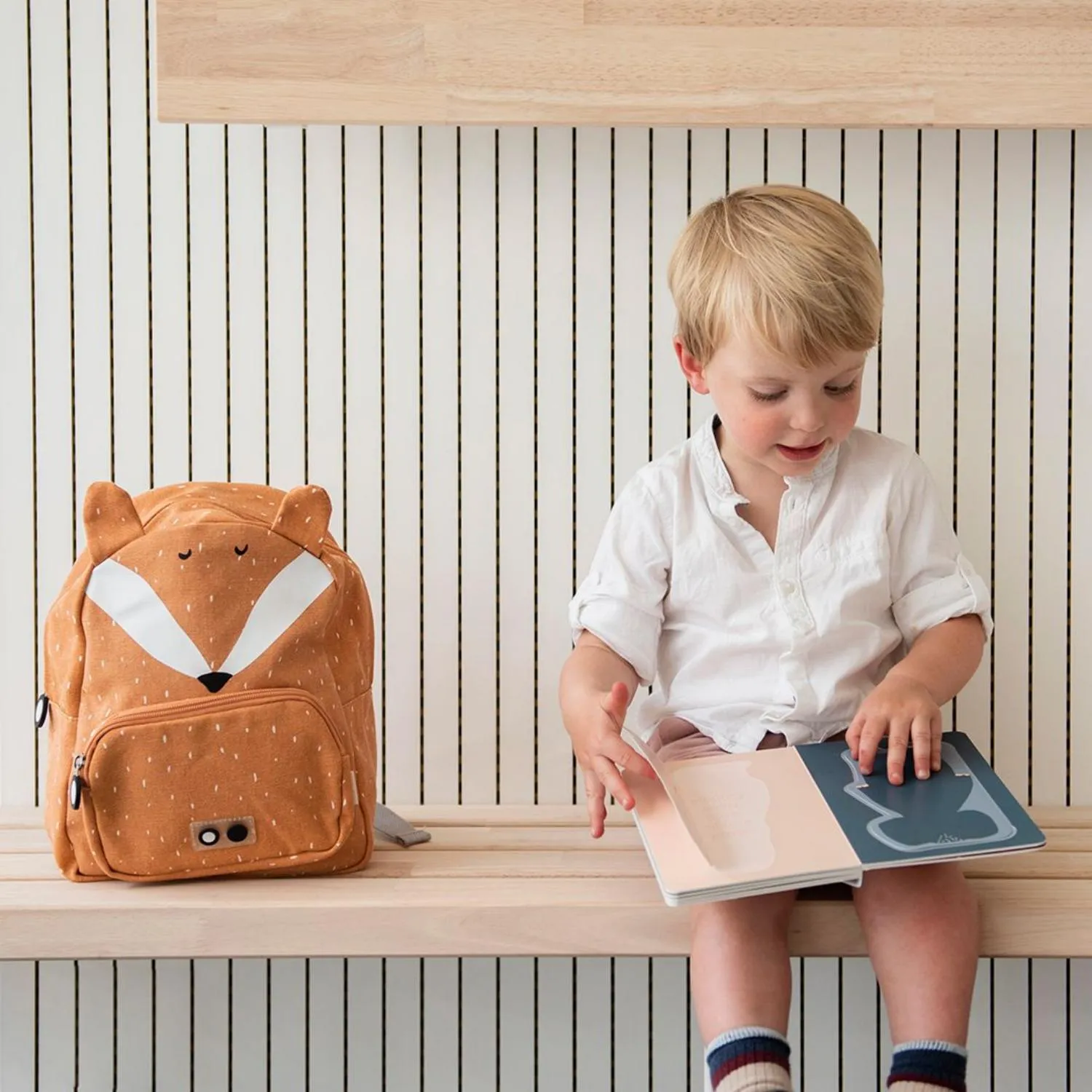 Mr. Fox | Medium Backpack | Kid’s Backpack for Creche, Nursery & School