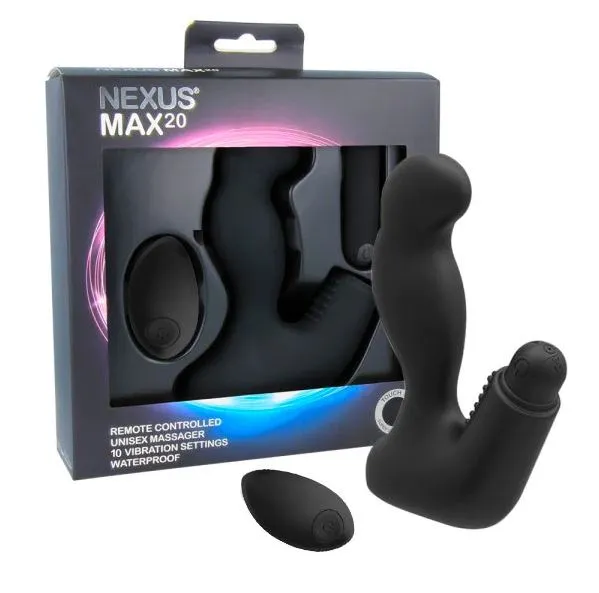 Nexus Max 20 Remote Controlled Unisex Vibrator