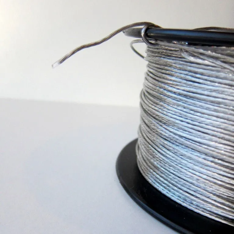 No. 4 Vinyl Coated Stainless Wire 850ft