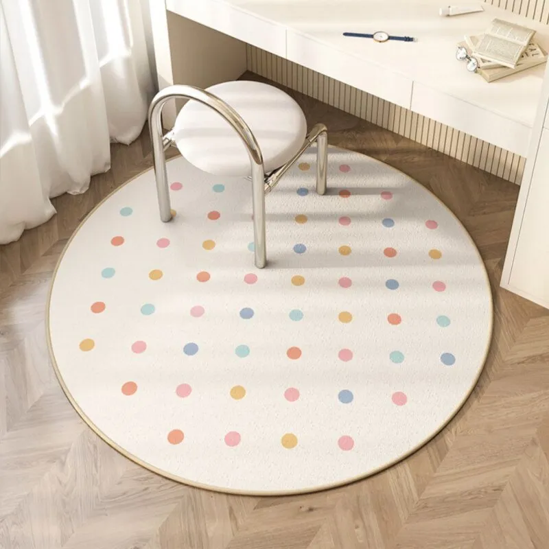Non-Slip Round Soft Living Room Carpet