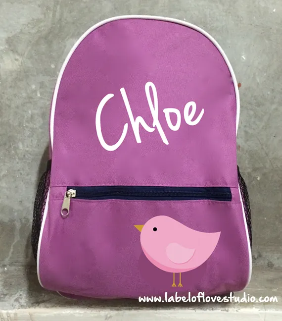 Personalized Backpack Big Name (design your own)