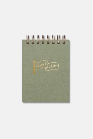 Plant Lady Mini Jotter Notebook