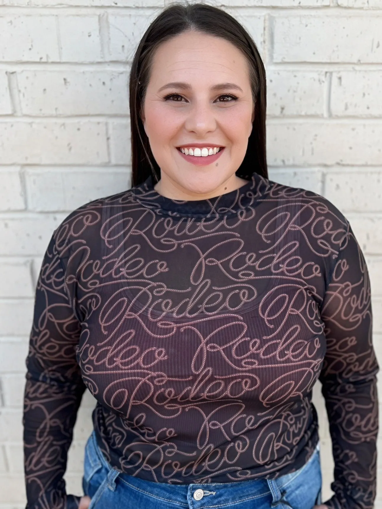 Plus Rodeo Queen Top
