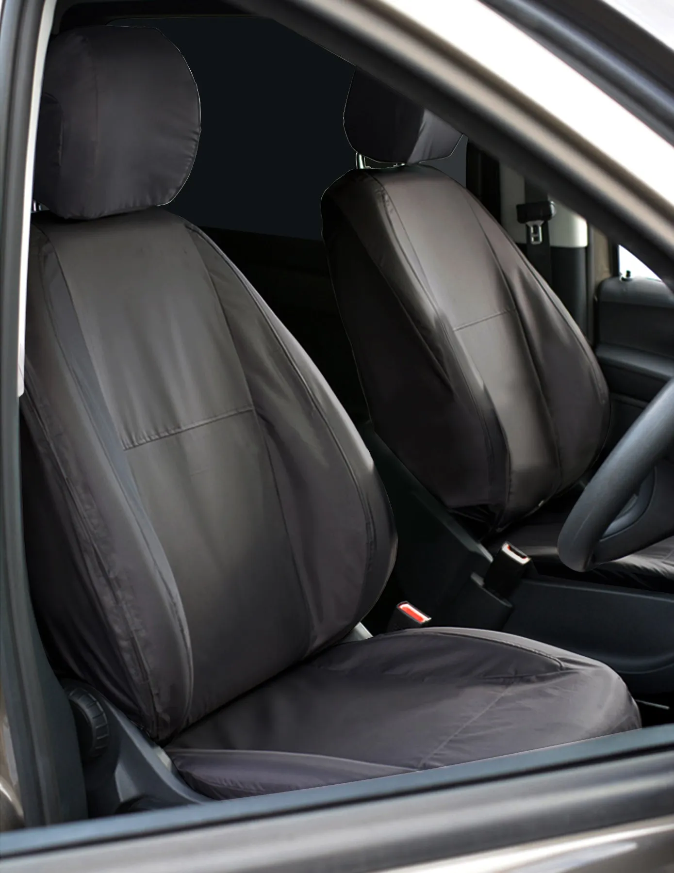 Renault Kangoo Front Pair Tailored Waterproof Seat Covers GREY MY2008-2022
