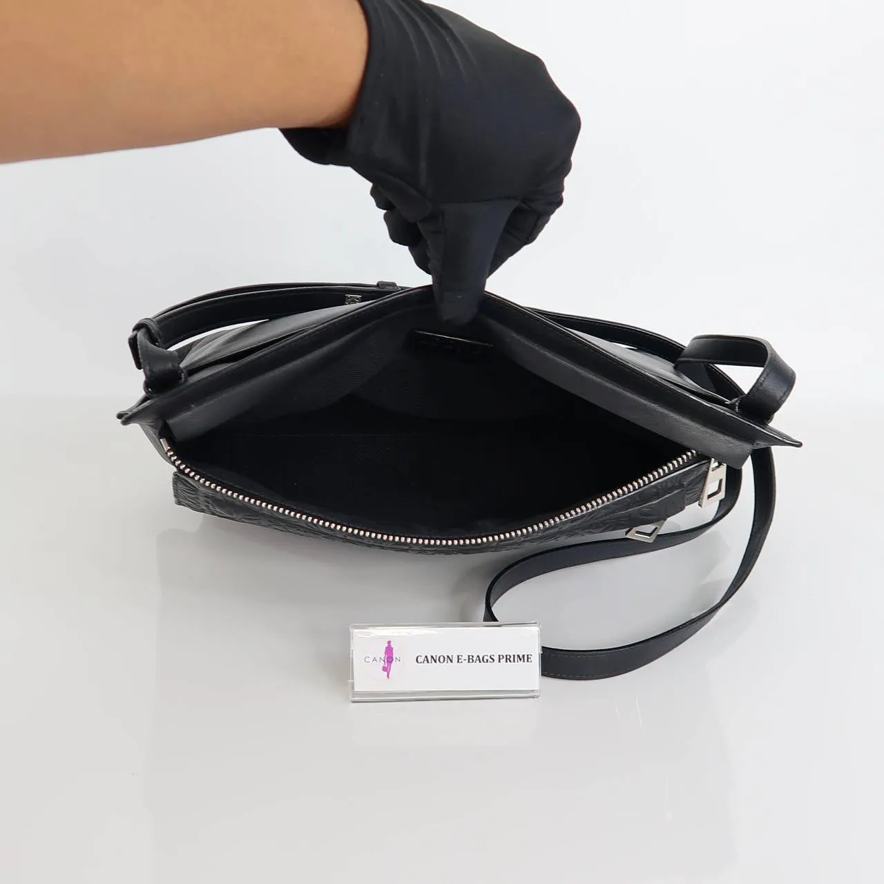 Repeat Anagram T Double Pouch Bag