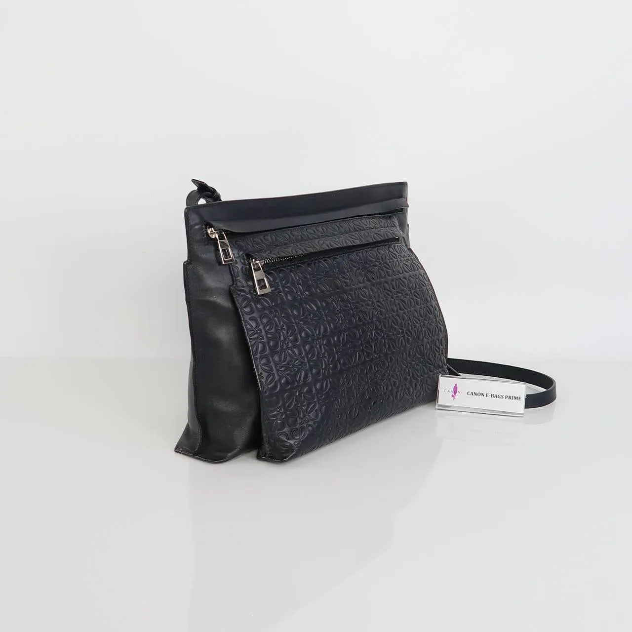 Repeat Anagram T Double Pouch Bag