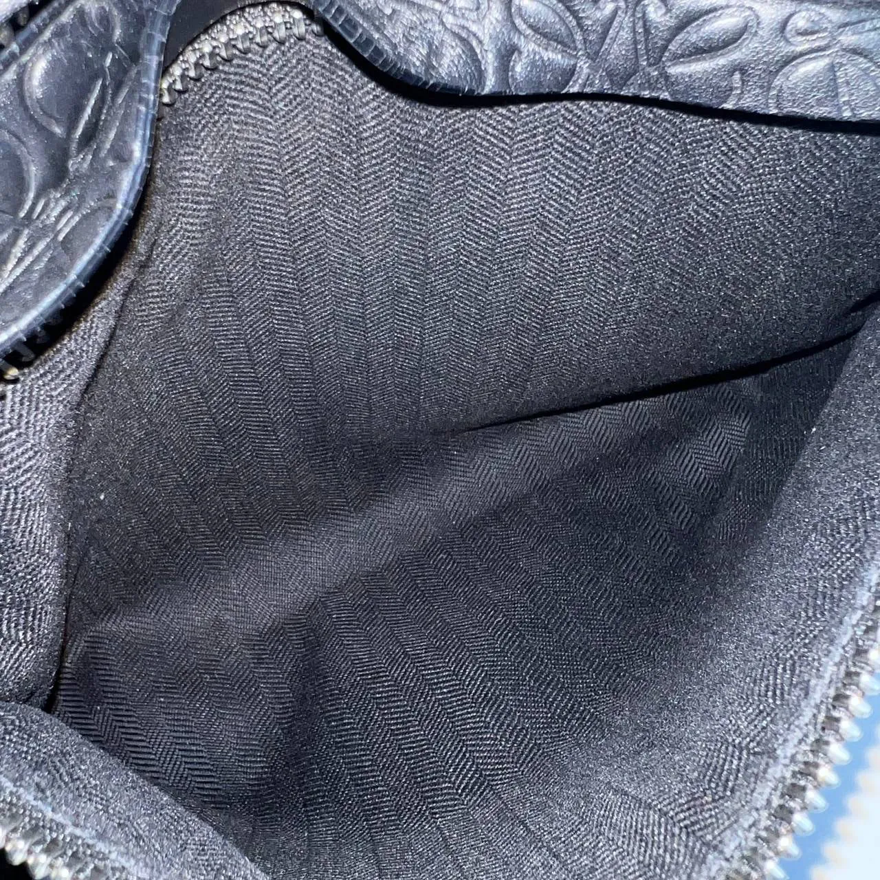 Repeat Anagram T Double Pouch Bag