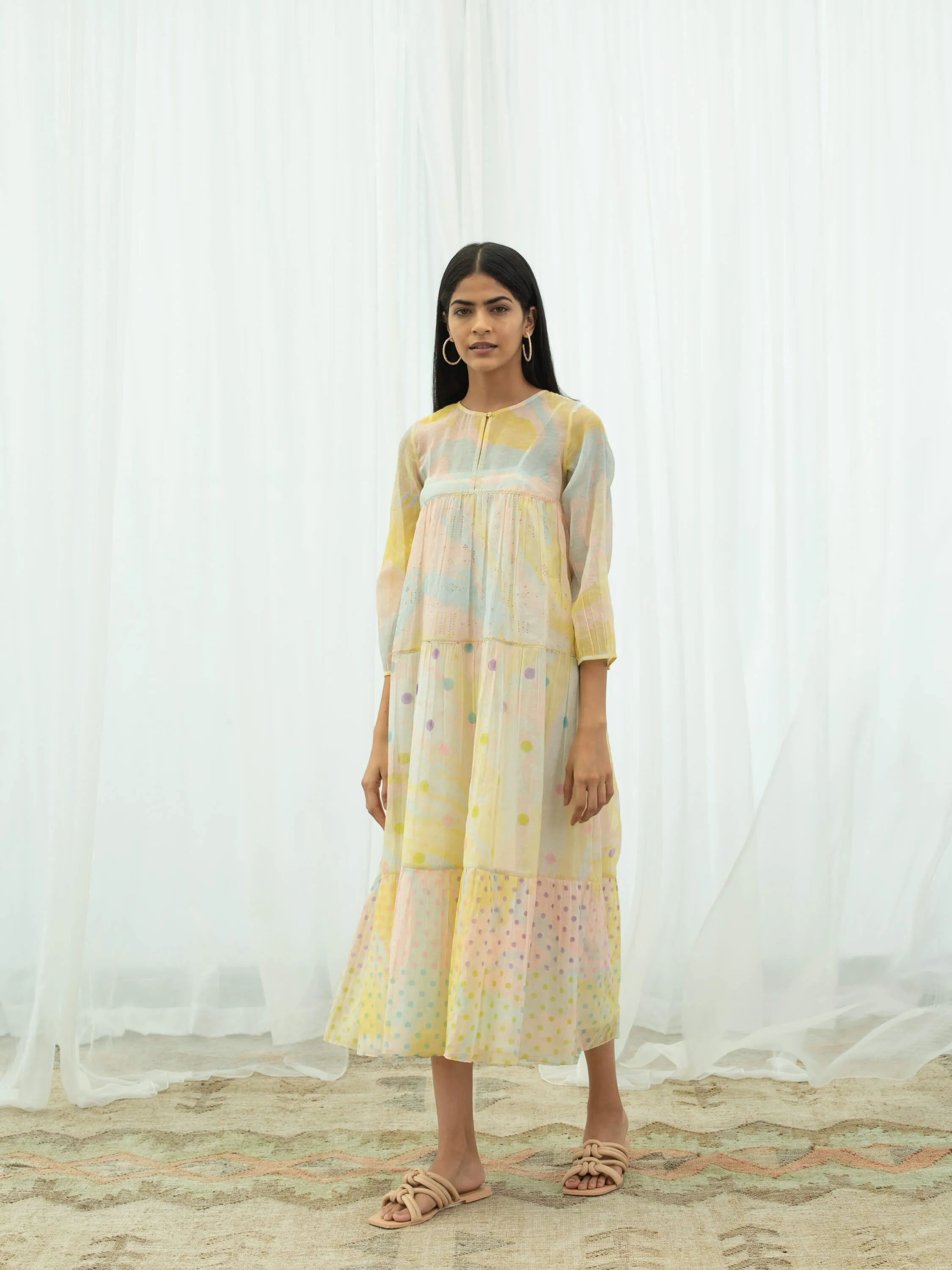 Ripple Float Tier Dress