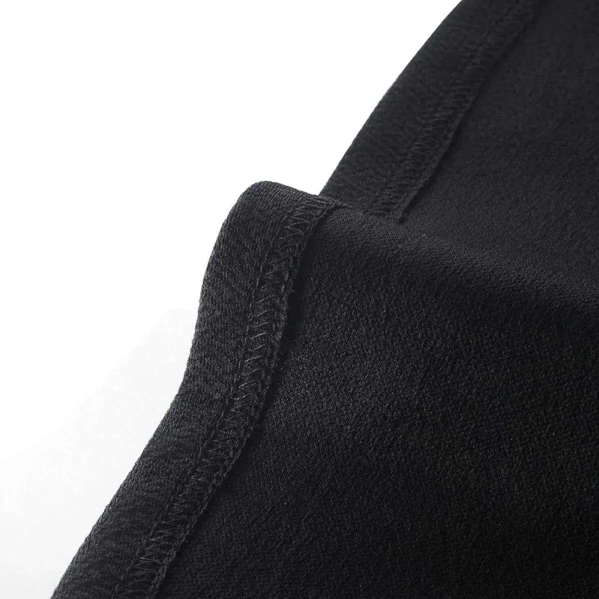 Round Neck Short Sleeve Knot Waist Solid Color Mini Dress