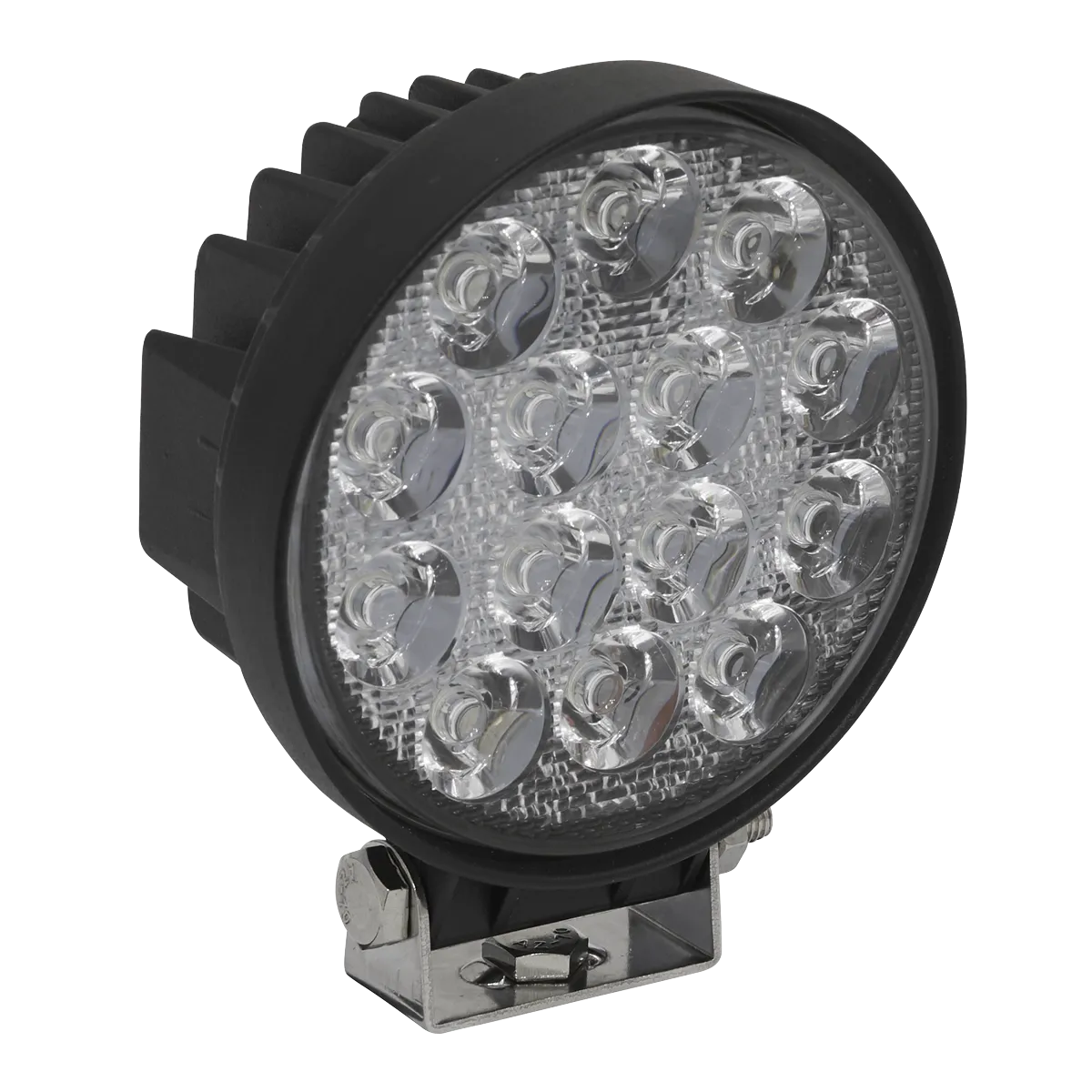 Round Work Light with Mounting Bracket 42W LED