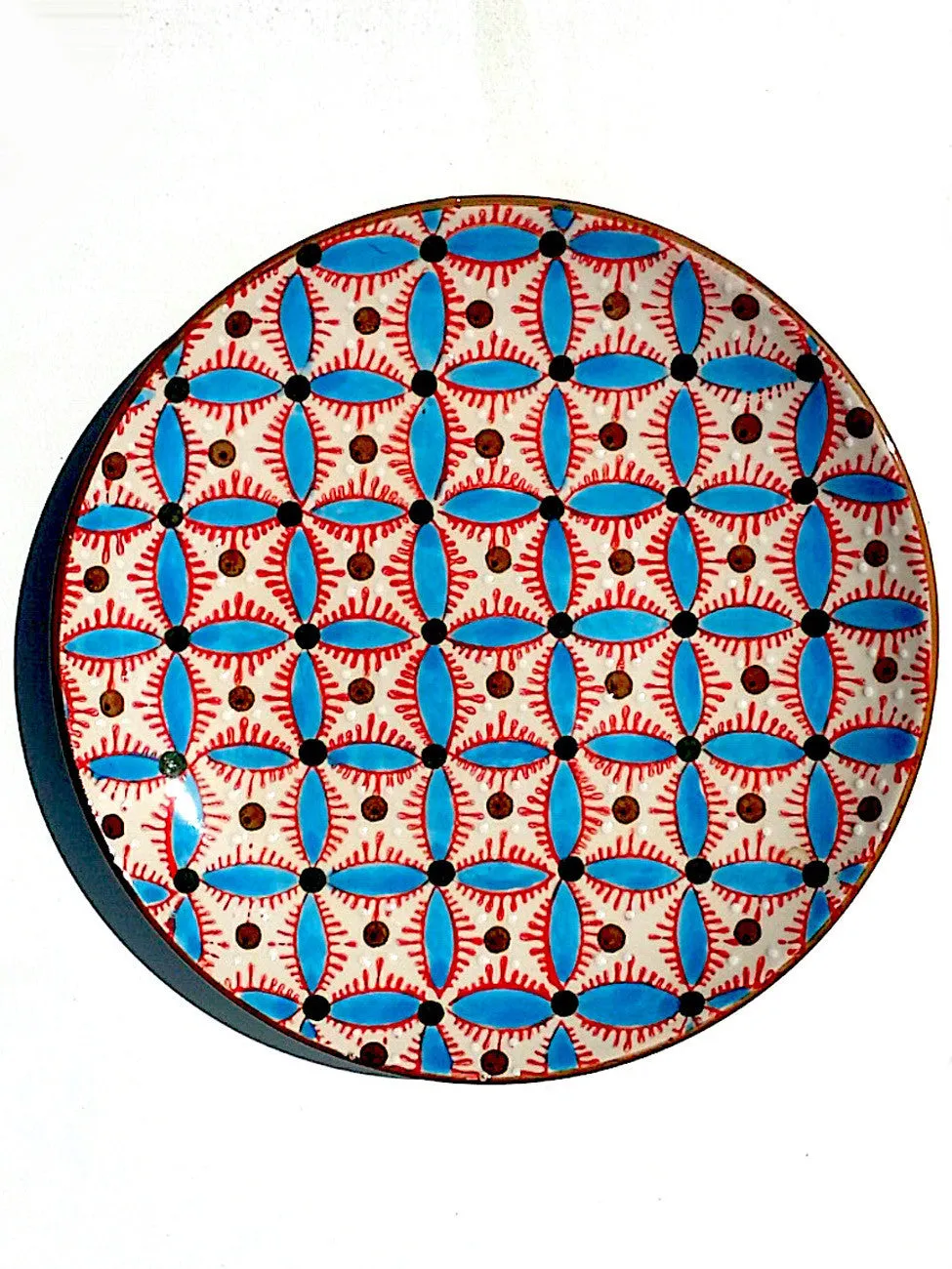 Salad Plate Mosaic Design Set Of 4